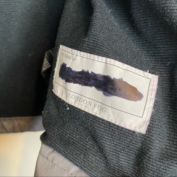 London Fog kids gray and blue winter jacket Sz 4 - Picture 8 of 11